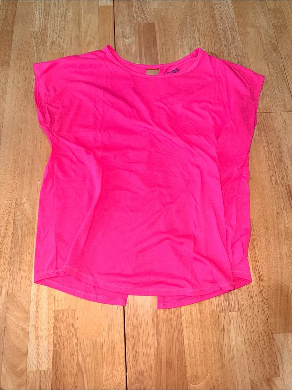 Old Navy Girls Bright Pink Tank Top